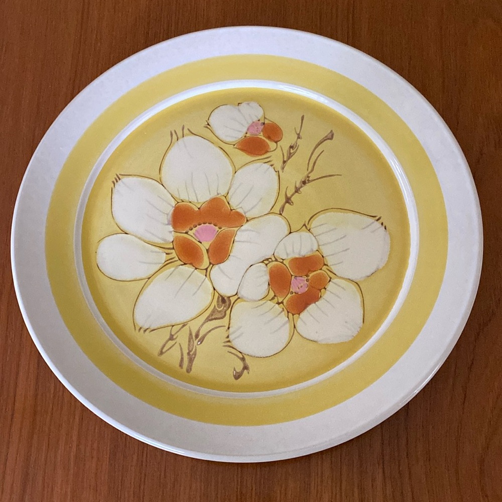 VTG ‘70s Stoneware 12” Platter
